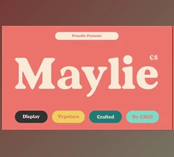 Download CS Maylie – Retro Font Creative Market - 289629662