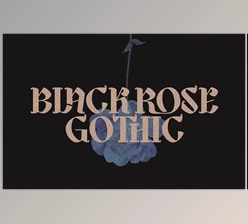 Download Black Rose Gothic Font Creative Market - 289283757