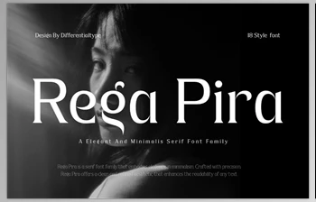 Download <span class='badge badge-warning'>Rega</span> Pira - Elegant Serif Family Creative Market - 289598605