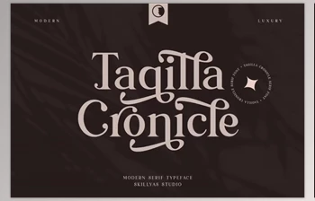 Download Taqilla Cronicle Modern Serif <span class='badge badge-warning'>Font</span> Creative Market - 14474320