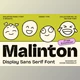 Download Malinton - Display Sans Font Family Creative Market - 288747692