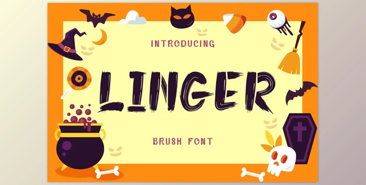 Download Linger - Brush Font Creative Market - 282514881
