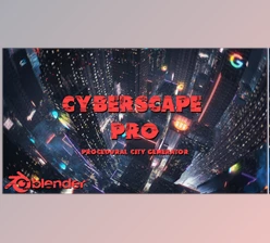 Download Blender Market - CyberScape Pro v2.3