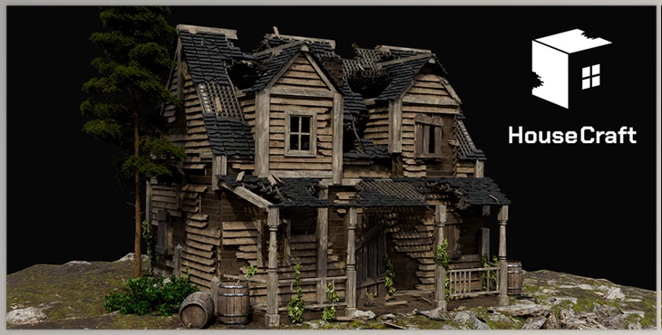 Download Blender Market - House Craft