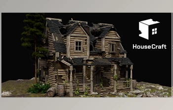 Download Blender Market - <span class='badge badge-warning'>House</span> Craft