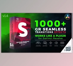 Download GR Seamless Transitions Effects for Davinci Resolve (Videohive 52438114)