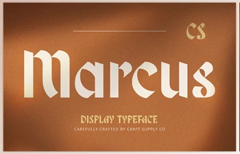 Download CS Marcus – Blackletter <span class='badge badge-warning'>Font</span> Creative Market - 289626452
