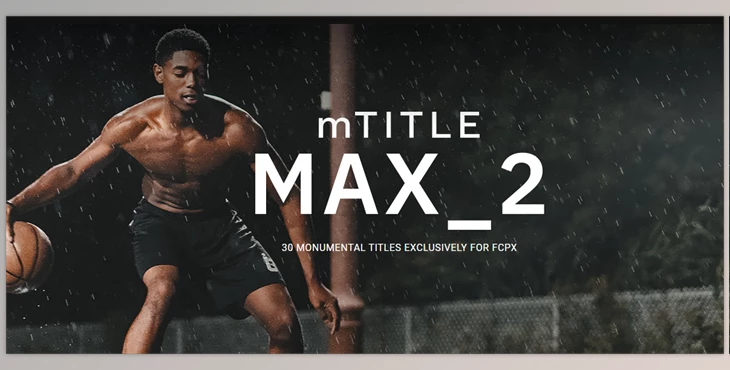Download MotionVFX - mTitle MAX 2