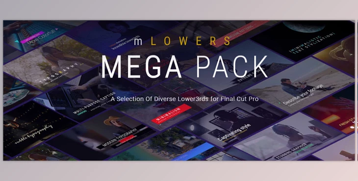 Download MotionVFX - mLowers Mega Pack