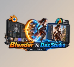 Blender - Download Blender To Daz Studio Plugin v3.8.63 (Win, Mac)