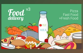 Download <span class='badge badge-warning'>Food</span> Delivery (Videohive 9474821) - AE Project