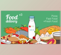 Download Food Delivery (Videohive 9474821) - AE Project