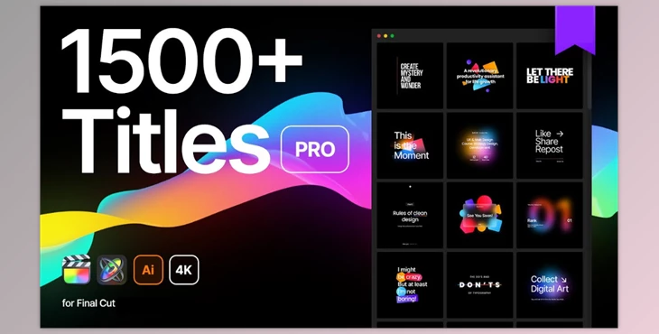 Download EasyEdit - Titles Pro for Final Cut Pro