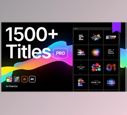 Download EasyEdit - Titles Pro for Final Cut Pro