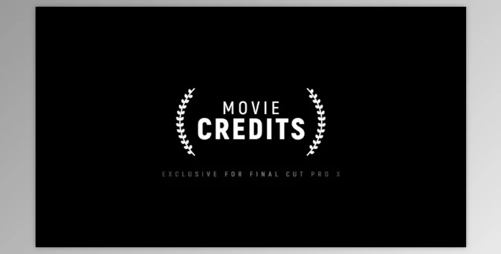 Download LenoFX - Movie Credits for Final Cut Pro