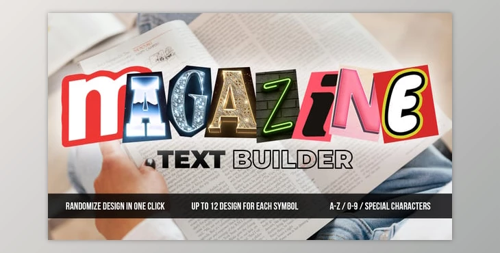 Download Magazine Text Builder (Videohive 55160507)