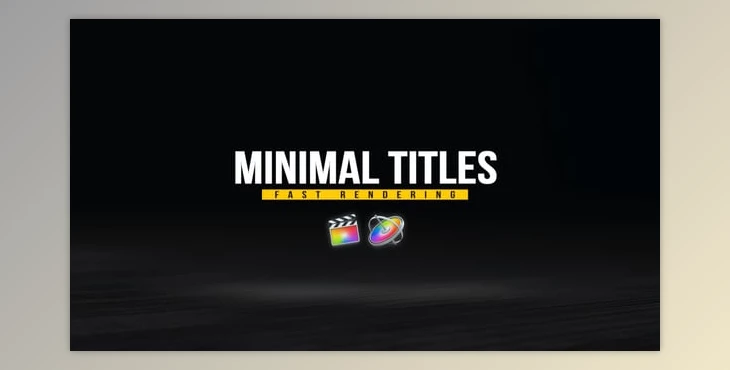 Download Minimal Titles Pack for FCPX (Videohive 33124856)
