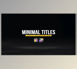 Download Minimal Titles Pack for FCPX (Videohive 33124856)