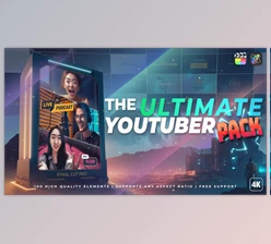 Download The Ultimate YouTuber Pack Final Cut Pro X (Videohive 19539344)