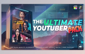 Download The <span class='badge badge-warning'>Ultimate</span> YouTuber Pack Final Cut <span class='badge badge-warning'>Pro</span> X (Videohive 19539344)