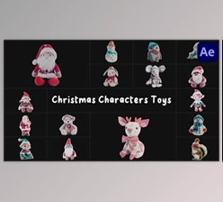 Download Christmas Characters Toys for After Effects (Videohive 55221273) - AE Project