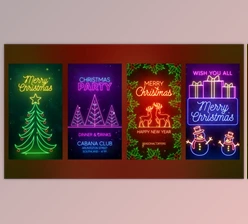 Download Christmas Party Instagram Stories (Videohive 55628483) - AE Project