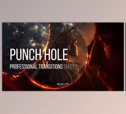Download Punch Hole Transitions for After Effects (Videohive 55612450) - AE Project