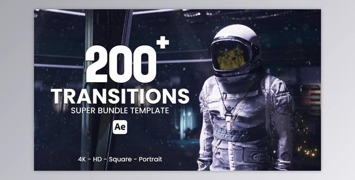 Download Transitions Super Bundle (Videohive 55624546) - AE Project