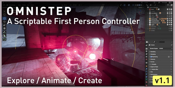 Download Blender Market - Omnistep v1.1.0 for Blender