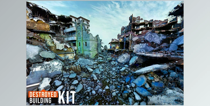 Download Destroyed Building Kit v1.0.7