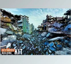 Download Unity Asset - Destroyed Building Kit v1.0.7