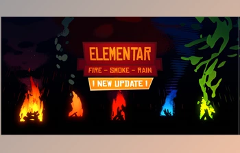 Download <span class='badge badge-warning'>Blender</span> <span class='badge badge-warning'>Market</span> - Elementar v1.0 (Cartoon Fire, Smoke, Rain Shader Pack)