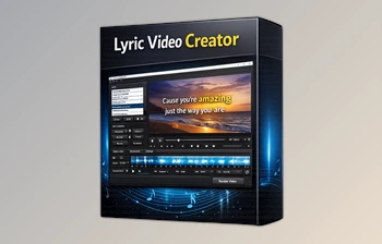 Download Lyric <span class='badge badge-warning'>Video</span> Creator Professional v6.7.0 (Win)