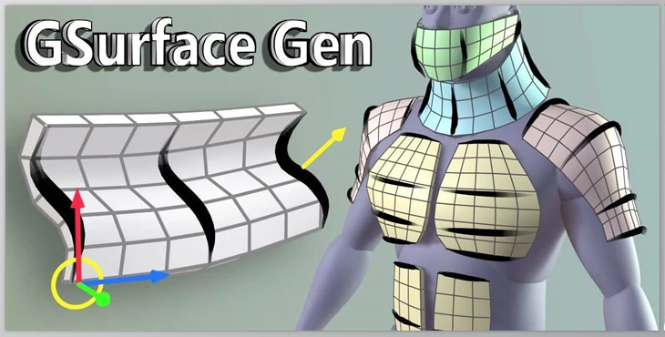 Download Blender Market - Gsurface Gen v1.1