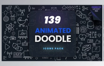 Download 139 Animated Doodle | MOGRT Pack (<span class='badge badge-warning'>Videohive</span> 55604441) - PR <span class='badge badge-warning'>Project</span>