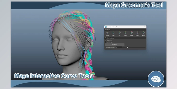 Gumroad - Download Maya Groomer's Tools by No Brain Tools v12.04
