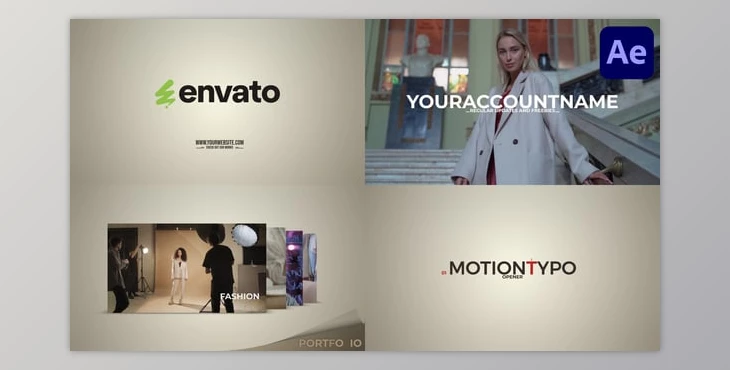 Download Motion Typo for After Effects (Videohive 55752663) - AE Project