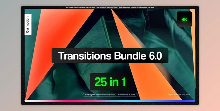 Download Transitions Bundle 6.0 (Videohive 47414244) - AE Project