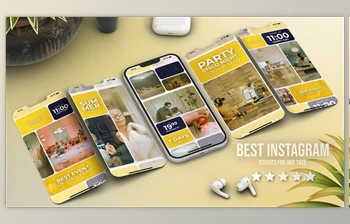 Download Instagram Vertical Reels Yellow (<span class='badge badge-warning'>Videohive</span> 55784160) - AE <span class='badge badge-warning'>Project</span>