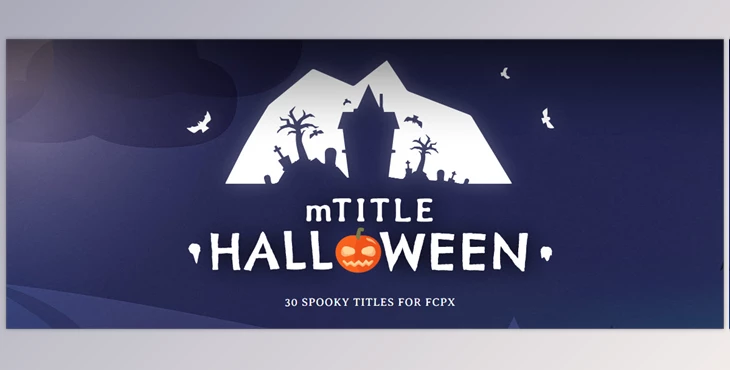 Download MotionVFX - mTitle Halloween for Final Cut Pro (Mac)