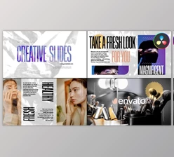 Download Creative Cut Slideshow for Davinci Resolve (Videohive 54833681)