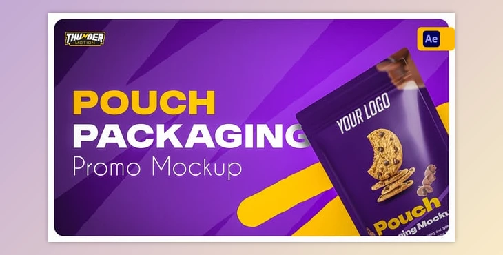 Download Pouch Packaging Promo Mockup (Videohive 54995395) - AE Project