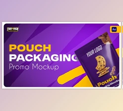 Download Pouch Packaging Promo Mockup (Videohive 54995395) - AE Project