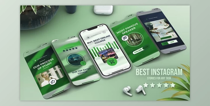 Download Online Educational Course Promo Vertical Reels (Videohive 55200556) - AE Project