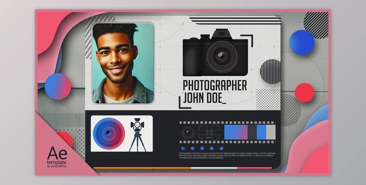 Download Photographer Profile (Videohive 55856830) - AE Project