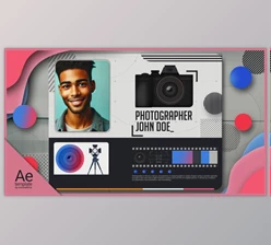 Download Photographer Profile (Videohive 55856830) - AE Project