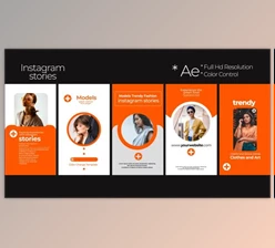 Download Instagram Fashion Stories 0.2 (Videohive 55907491) - AE Project