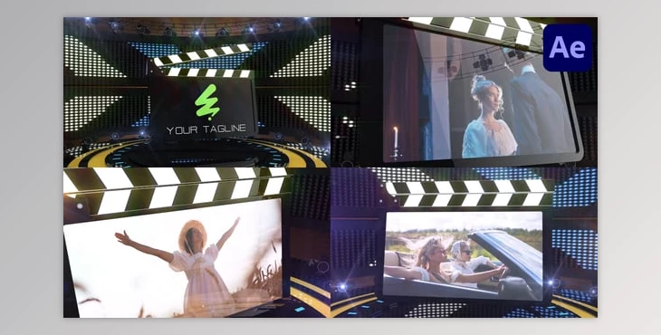 Download Film Cutter for After Effects (Videohive 55943546) - AE Project
