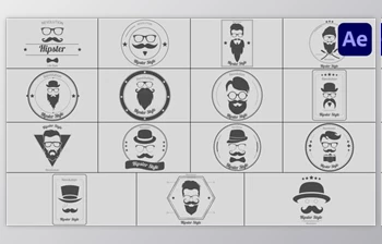 Download Barbershop Badge <span class='badge badge-warning'>Titles</span> for After Effects (<span class='badge badge-warning'>Videohive</span> 55944444) - AE Project