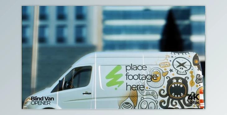 Download Blind Van Car Opener (Videohive 55959225) - AE Project